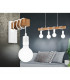 Townshend 4 Lamp Straight Bar Pendant Ceiling Light White-2