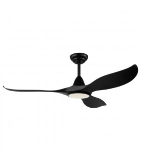 Cirali Led Ceiling Fan Black Matt with CCT Light 5 Speed Reversible Remote Included-1