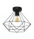 Tarbes Semi Flush Light Black-1