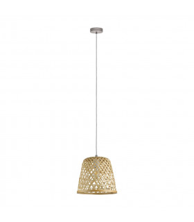 Kirkcolm Dome Pendant Ceiling Light Satin Nickel
