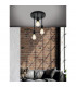 Wilmcote 3 Lamp Cluster Pendant Ceiling Light Black-2