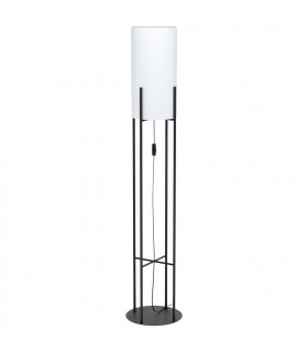 Glastonbury Floor Lamp With Shade Black