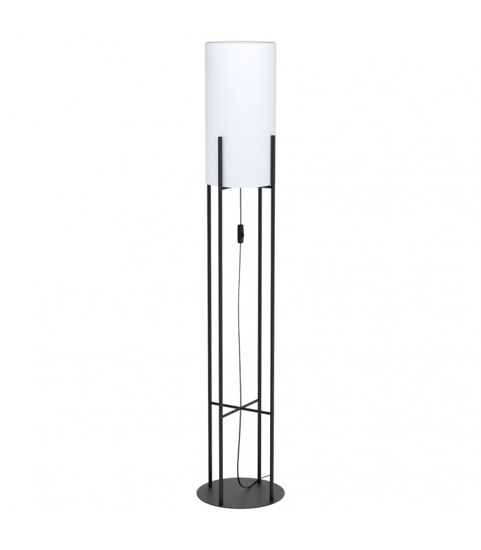 Glastonbury Floor Lamp With Shade Black