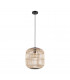 Bordesley Wire Frame Pendant Ceiling Light Black-1