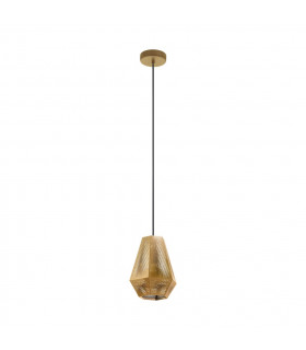 Chiavica Dome Pendant Ceiling Light Brass