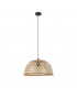 Claverdon Dome Pendant Ceiling Light Black-1