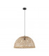 Claverdon Dome Pendant Ceiling Light Black