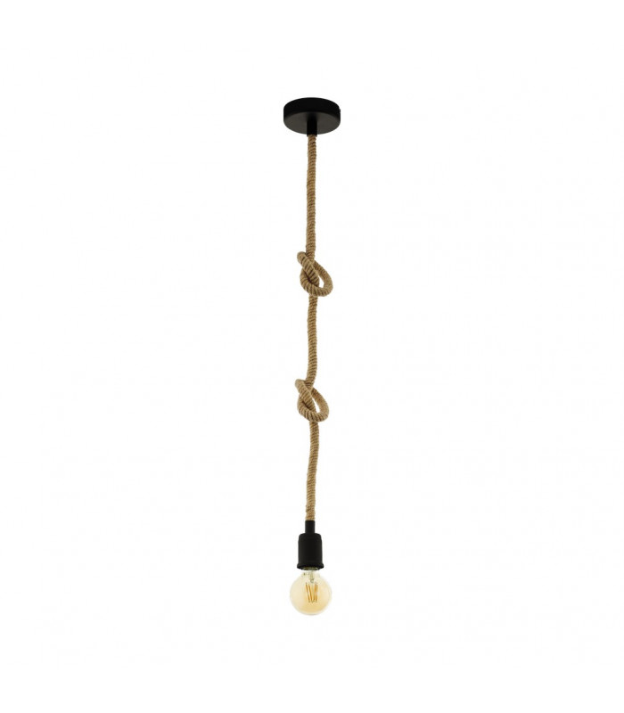 Rampside Slim Pendant Ceiling Light Black-1