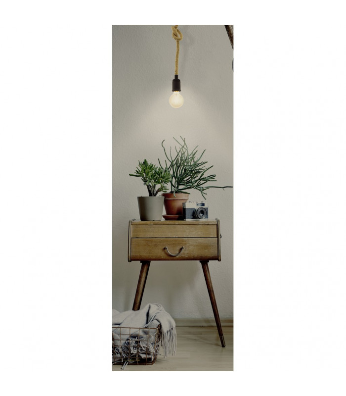 Rampside Slim Pendant Ceiling Light Black-2