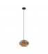 Dondarrion Wire Frame Pendant Ceiling Light Black-1