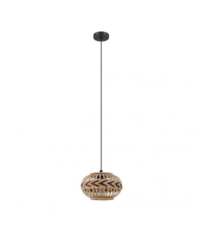 Dondarrion Wire Frame Pendant Ceiling Light Black-1