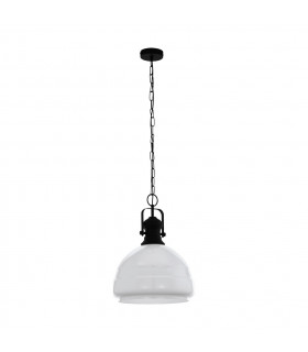 Combwich Dome Pendant Ceiling Light Black