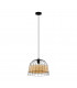 Anwick Wire Frame Pendant Ceiling Light Black-1