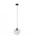 Straiton Wire Frame Pendant Ceiling Light Black-1