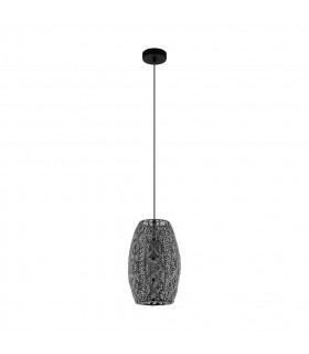 Riyadh Dome Pendant Ceiling Light Black-1