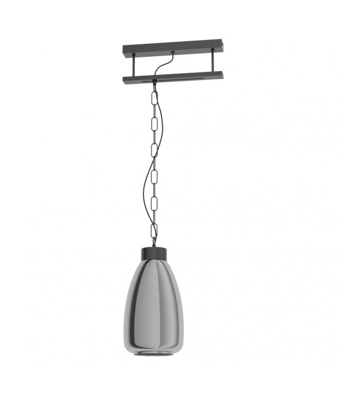 Brickfield Dome Pendant Ceiling Light Black