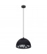 Congresbury Dome Pendant Ceiling Light Black-1