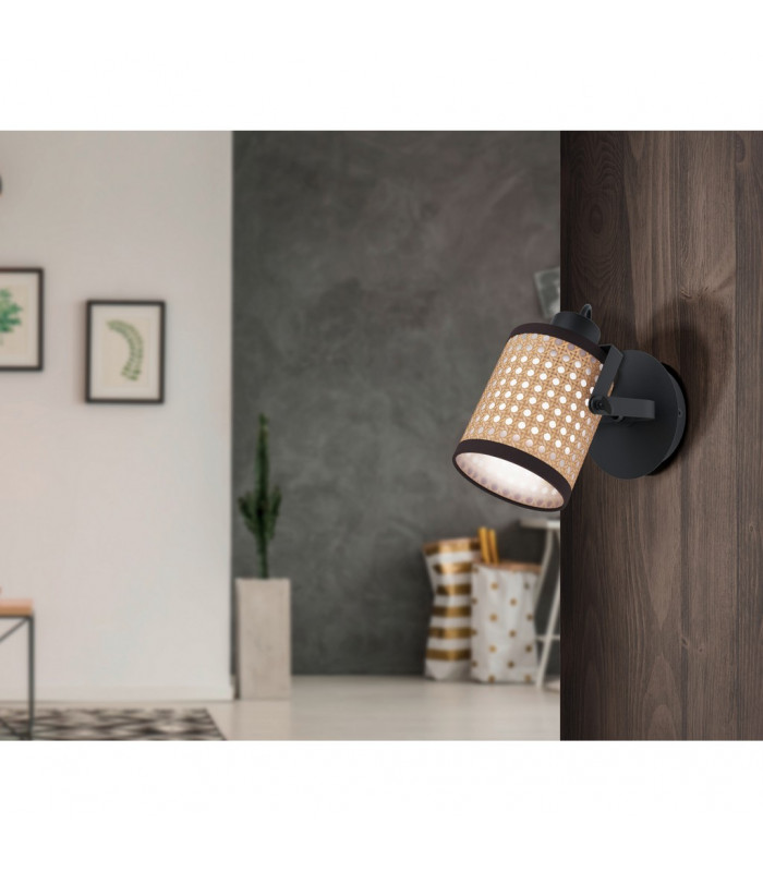 Ruscomb Single Spotlight Black-2