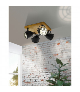 Gatebeck 4 Lamp Spotlight Clusters Natural-2