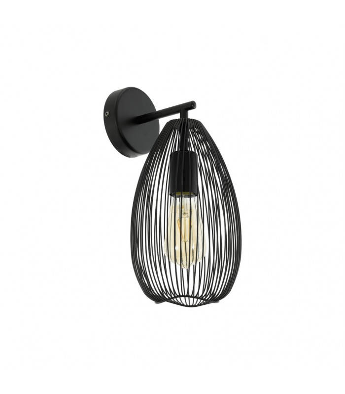 Clevedon Wall Light Black