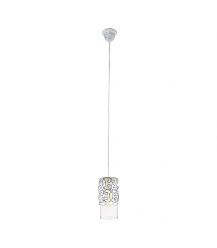 Cardigan Slim Pendant Ceiling Light Grey-Blue