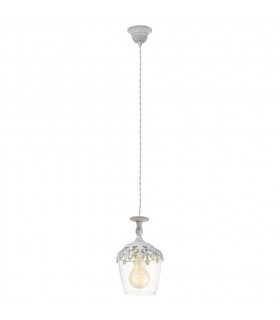 Sudbury Dome Pendant Ceiling Light White-Patina