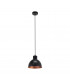 Truro Dome Pendant Ceiling Light Black Copper-1