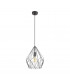 Carlton Wire Frame Pendant Ceiling Light Black