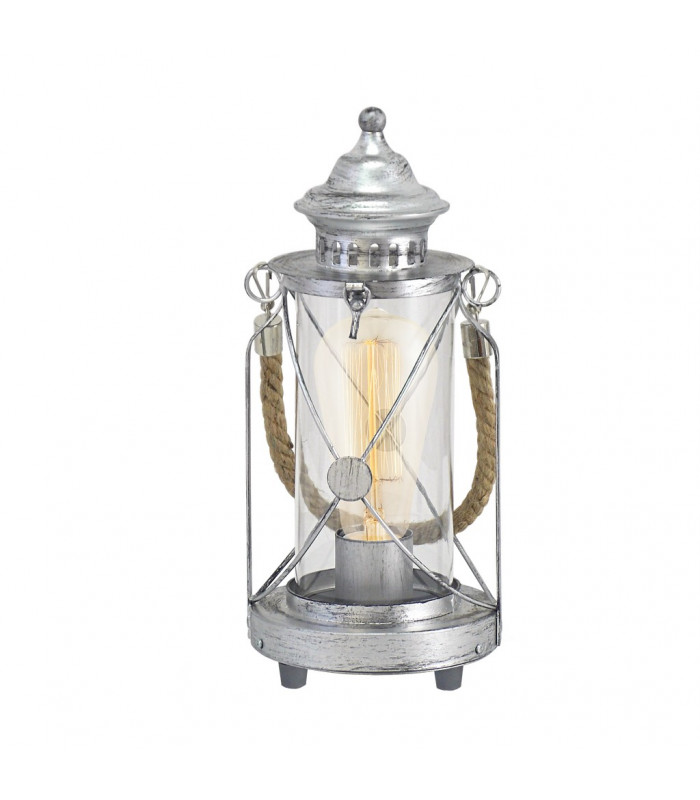 Bradford Table Lamp Silver-Antique-1