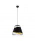 Austell Wire Frame Pendant Ceiling Light Black