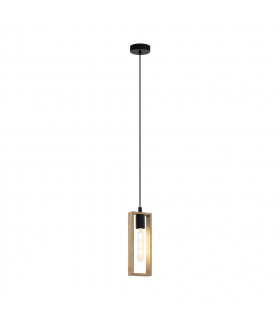 Littleton Slim Pendant Ceiling Light Black-1