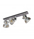 Barnstaple 3 Lamp Spotlight Bar Brown-Patina Black