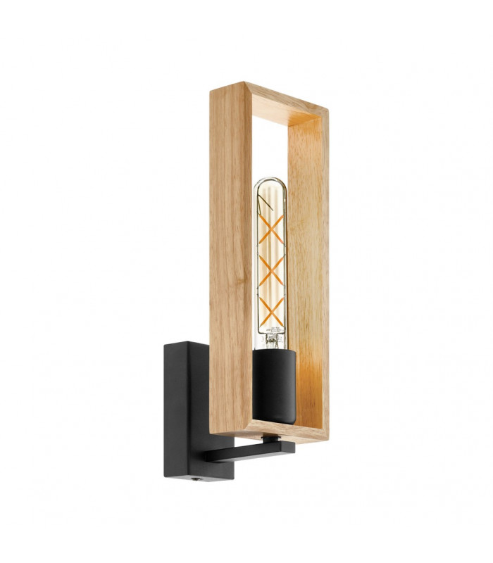 Littleton Wall Light Black