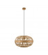 Amsfield Wire Frame Pendant Ceiling Light Brown-1