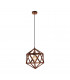 Embleton Wire Frame Pendant Ceiling Light Copper-Antique