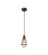 Port Wire Frame Pendant Ceiling Light Antique-Brown-1