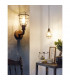 Port Wire Frame Pendant Ceiling Light Antique-Brown-2