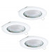 Peneto Recessed Downlight White - 3 Pack-1