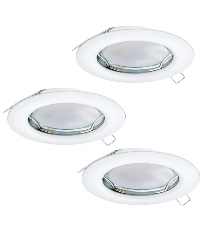 Peneto Recessed Downlight White - 3 Pack-1