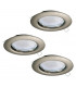 Peneto Recessed Downlight Satin Nickel - 3 Pack-1