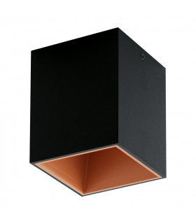 Polasso Led Surface Mounted Downlight Black Copper