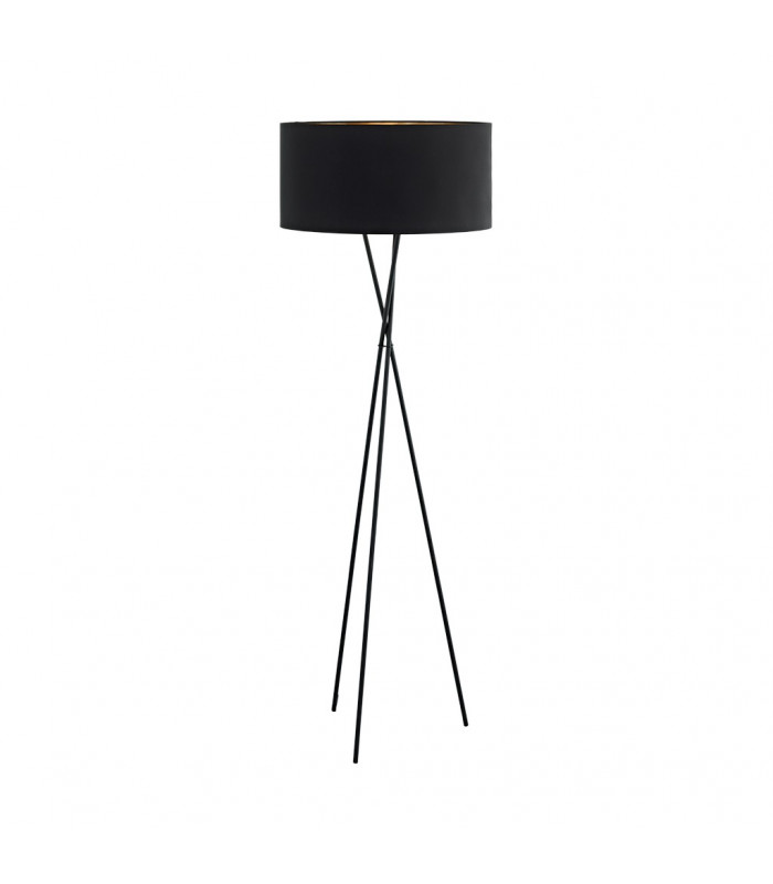 Fondachelli Tripod Floor Lamp Black