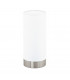 Damasco Cylindrical Table Lamp Chrome-1