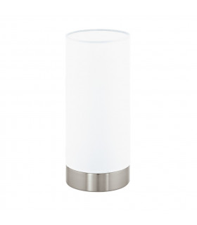 Damasco Cylindrical Table Lamp Chrome-1