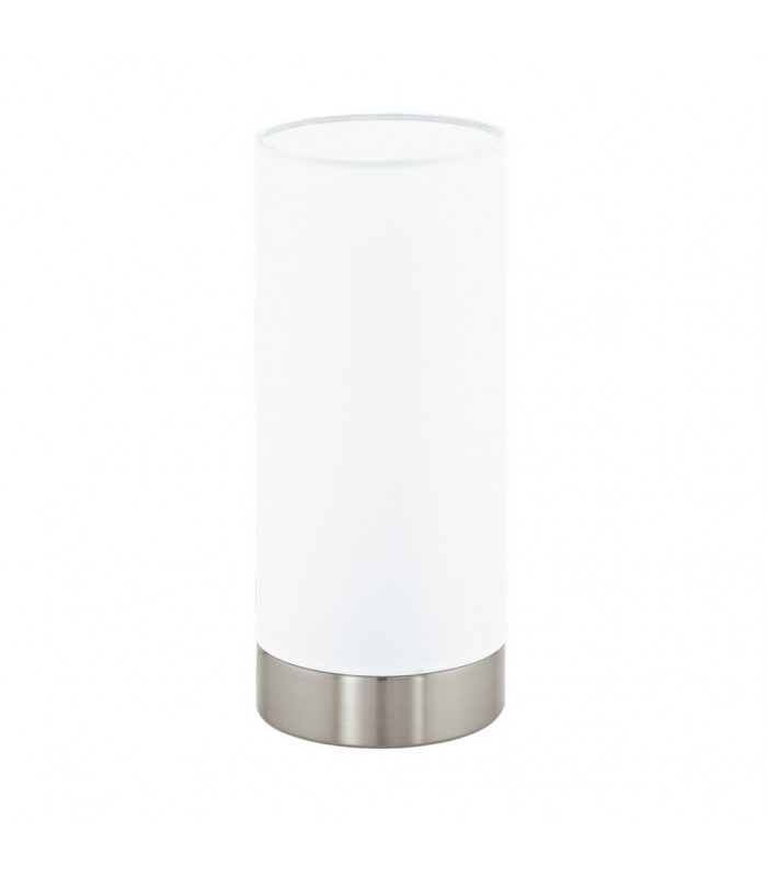 Damasco Cylindrical Table Lamp Chrome-1