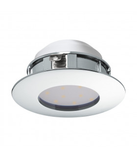 Pineda Led Outdoor Recessed Downlight Chrome