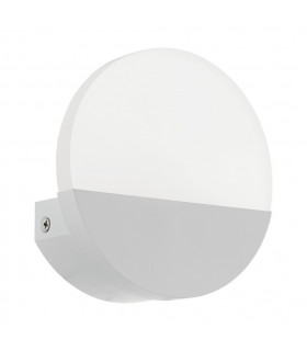 Metrass Led Flush Wall Light White