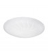 Margitta Led Patterned Glass Flush Ceiling Light White