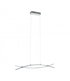Nevado Led Integrated Pendant Ceiling Light Chrome