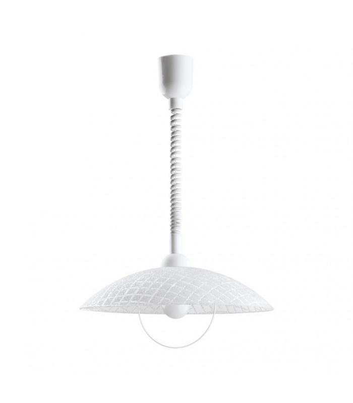 Alvez Dome Pendant Ceiling Light White